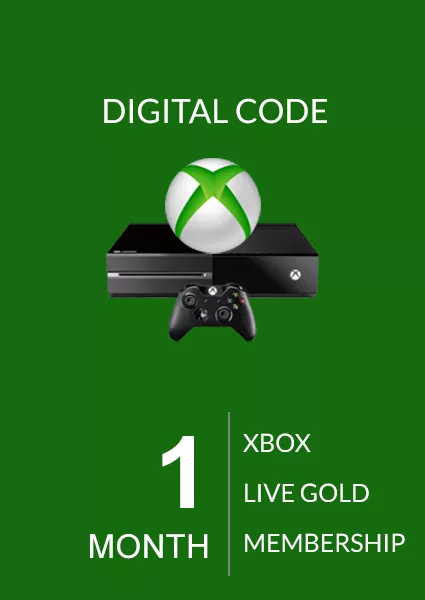 Xbox Live Gold 1 Month Membership (Global)