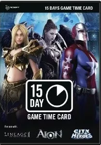 15 Day NCsoft Game Time Card