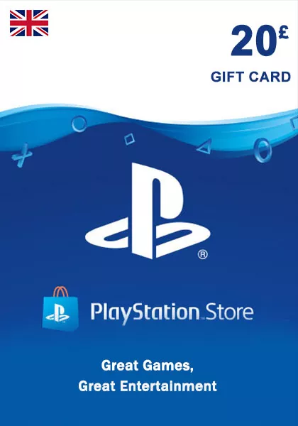 UK PSN 20 GBP Gift Card